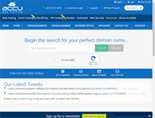 Tablet Screenshot of manage.accuwebhosting.com